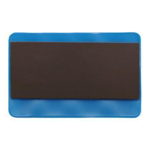 Logistická kapsa, modrá, magnetická, 100 x 60 mm, PVC,  DJOIS F200055