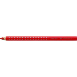 Barevná pastelka "Grip 2001 Jumbo", červená, trojhranná, FABER-CASTELL 110921