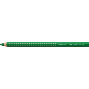 Barevná pastelka "Grip 2001 Jumbo", zelená, trojhranná, FABER-CASTELL 110963