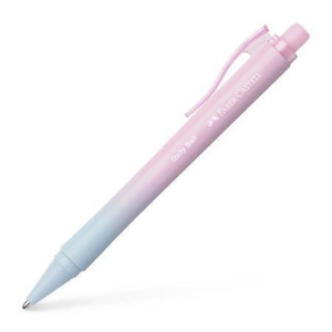 Kuličkové pero "Daily Ball Flow", modrá, 1 mm, XB, tělo Blushing Sky, FABER-CASTELL 140680
