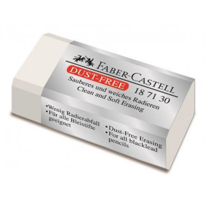 Pryž, dust-free, jednožmolková, malá, FABER-CASTELL