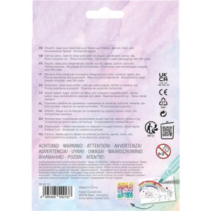 Fixy "Unicorn", 10 barev + 3 třpytivé fixy, FABER-CASTELL 554213