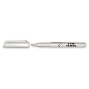 Dekorační popisovač "M850", bílá, 1 mm, kuželový hrot, GRANIT