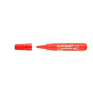 Popisovač na flipchart "Artip 11 XXL", červená, 1-3mm, kuželový hrot, ICO