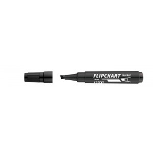 Popisovač na flipchart "Artip 12 XXL", černá, 1-4mm, klínový hrot, ICO
