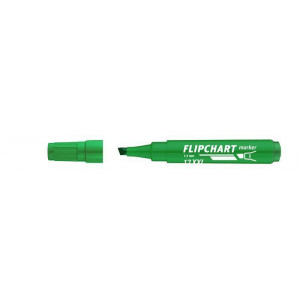 Popisovač na flipchart "Artip 12 XXL", zelená, 1-4mm, klínový hrot, ICO