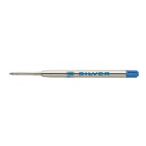 Náplň do kuličkového pera "Silver", modrá, 0,8mm, ICO