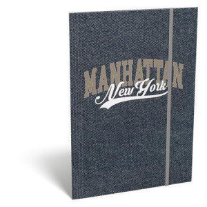 Desky s gumičkou "Manhattan New York", karton, A4, LIZZYSULI 7460148011