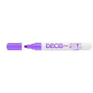 Lakový popisovač "Decomaker", fialová, 2-4mm, ICO