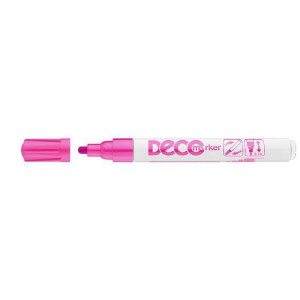 Lakový popisovač "Decomaker", růžová, 2-4mm, ICO