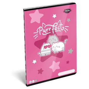 Sešit "Kit tok Stars Purrfect", A4, čtverečkovaný, 32 listů, LIZZYSULI 7500165001