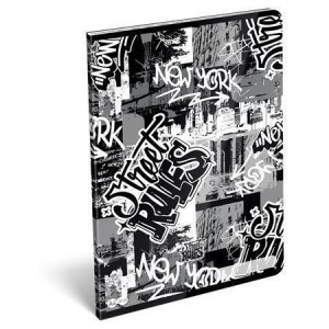 Sešit "Street Rules", A4, čtverečkovaný, 32 listů, LIZZYSULI 7500165004