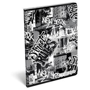 Sešit "Street Rules", A4, čistý, 32 listů, LIZZYSULI 7500166004