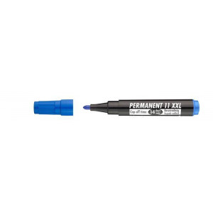 Permanentní popisovač "Permanent 11 XXL", modrá, 1-3mm, kuželový hrot, ICO