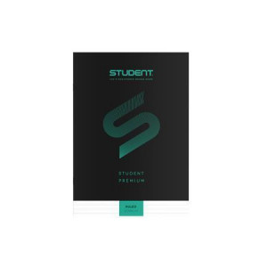 Sešit "Student Premium", "81-32", černá, A4, linkovaný, 32 listů, ICO 7500107005