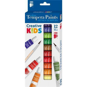 Temperové barvy "Creative Kids", 12 ks, ICO 7270143002