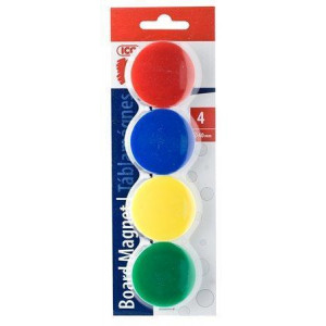 Magnety, 4 barvy, 40mm
