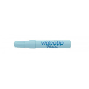 Zvýrazňovač "Videotip", pastelová modrá, 1-4 mm, ICO