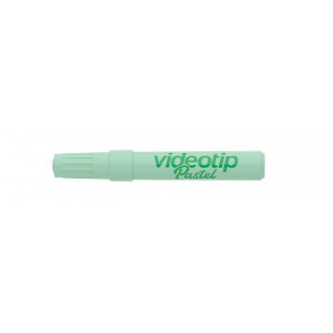 Zvýrazňovač "Videotip", pastelová zelená, 1-4 mm, ICO