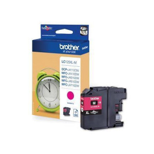 LC125M Inkjekt cart. pro DCP-J4110DW tiskárnu, BROTHER magenta, 1 200 stránek