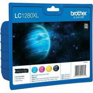 Inkjet cart.multipack pro "MFC J6910DW" tiskárnu, BROTHER B+C+M+Y, 1x 2 400, 3x 1 200 stran