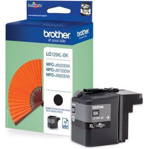 LC129XLB Inkjet cartridge do tiskárny MFC-J6520, černá, 2 400 stran, BROTHER