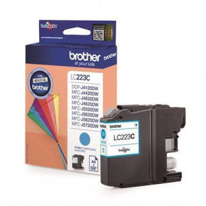 LC223C Inkjet cart. pro MFC-J4420DW, MFC-J4620DW tiskárny, BROTHER cyan, 550 stran