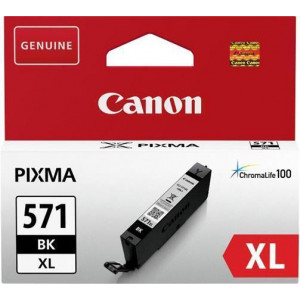 CLI-571XL Inkjet cart. pro Pixma MG 5700 Series/6800 Series/7700 Series tiskárny, CANON černá, 11ml