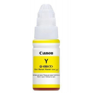 GI490 Cartridge pro Pixma MFP G2411, G3411, G4411 tiskárny, CANON, žlutá, 70 ml