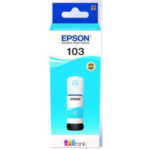 T00S24A Inkoust pro EcoTank L3110, L3150, L1110 tiskárny, EPSON, cyan, 65 ml