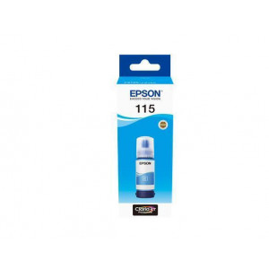 T07D24 Ink, EcoTank pro tiskárny L8160, L8180, azurová, 70 ml, EPSON C13T07D24A