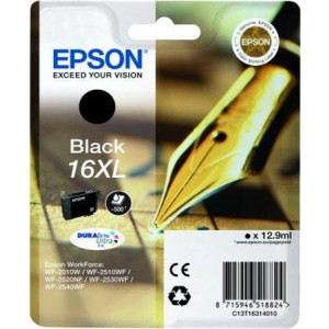 T16314010 Inkjekt cart. pro Workforce WF2540WF tiskárnu, EPSON černá, 12,9ml