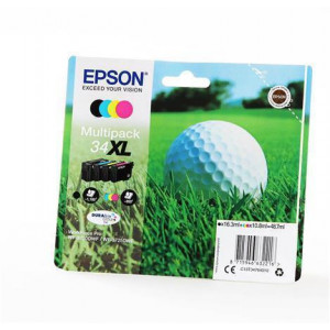 T34764010 Inkjet cartridge multipack do tiskáren Workforce 3720DWF, 3725DWF, EPSON B+C+M+Y, 48,7ml