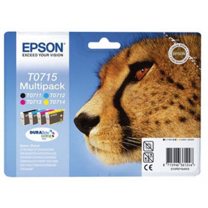 Inkjet cart.multipack pro "Stylus D78, D92, D120" tiskárny, EPSON B+C+M+Y, 23,9ml