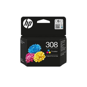 7FP20UE Inkoustová cartridge HP 308, do tiskárny Deskjet 2900, Envy 6110e, barevná, 120 stran, HP