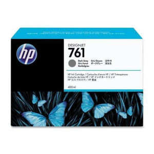 CM996A Inkoustová kazeta pro tiskárnu DesignJet T7100, 761 tmavě šedá, 400 ml, HP