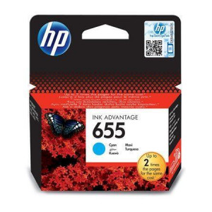 Inkjet cart.pro "Deskjet Ink Advantage 3520 series" tiskárny, HP "Nr.655" Cyan, 600 stran
