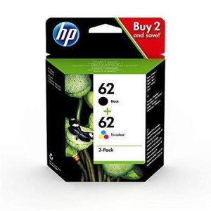 N9J71AE Inkoustová cartridge, černá + barevná, multipack pro tiskárny ENVY 5640, 7640, 5740, HP 62,
