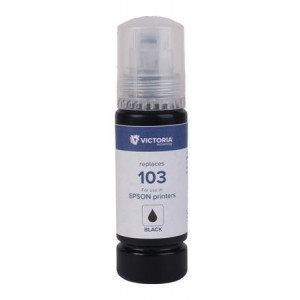 T00S14A Inkoust pro EcoTank L3110, L3150, L1110 tiskárny, černá, 65 ml, VICTORIA TECHNOLOGY 103