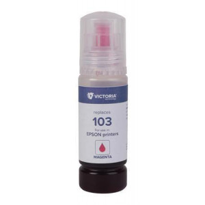 T00S34A Inkoust pro EcoTank L3110, L3150, L1110 tiskárny, magenta, 65 ml, VICTORIA TECHNOLOGY 103