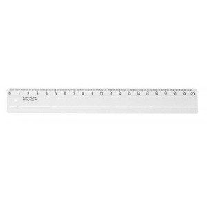 Pravítko, plastové, 20 cm, KOH-I-NOOR