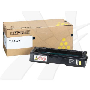 Kyocera originální toner TK150Y, 1T05JKANL0, yellow, 6000str.