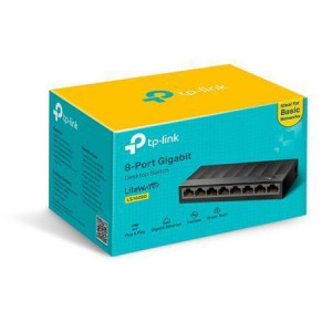 Switch "LS1008G", 8 port, 10/100/1000 Mbps, TP-LINK