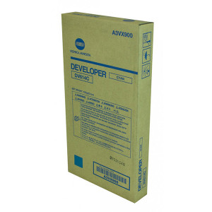 Konica Minolta originální starter A3VX900, DV-614C, cyan, Konica Minolta Bizhub C3070L, 1060, 1070P, 1070, startér