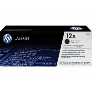 Toner pro "LaserJet 1010, 1015, 1018" tiskárny, HP "Q2612A" Černá, 2 tis.stran