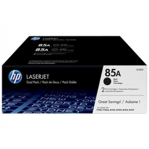 Toner pro "LaserJet P1102" tiskárnu, HP "CE285AD" Černá, 2*1,6 tis.stran