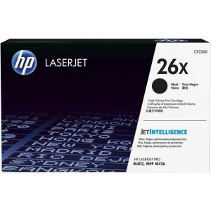 Toner HP 26X, do tiskárny LaserJet Pro M402, 426, černá, 9k, HP