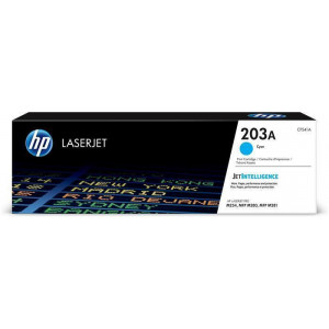 CF541A Toner HP 203A do tiskáren ColorLaserJet Pro MFP M280nw, MFP M281fdn, MFP M281fdw, azurová, 1,