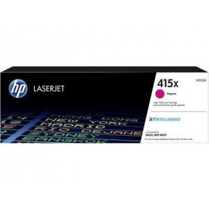 W2033X Toner pro Color LaserJet Pro M454, MFP M479 tiskárny, HP 415X, magenta, 6 tis. stran