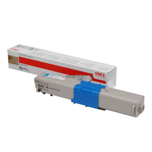 OKI originální toner 44973535, cyan, 1500str.